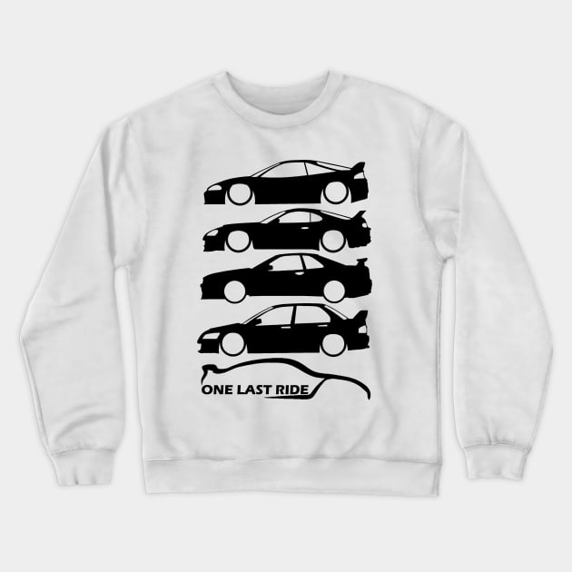 One Last Ride Crewneck Sweatshirt by Kav91